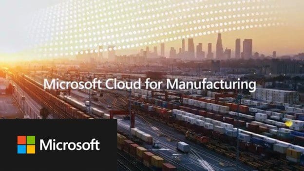 microsoft cloud for manufacturing